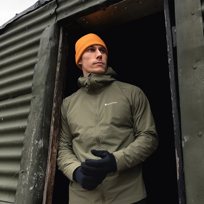 Montane Khamsin Men's Outdoor Mountain Sports Warm, Breathable, Stretchy, Wear-Resistant Fleece Softshell Jacket Montane Khamsin Men's Outdoor Mountain Sports Warm, Breathable, Stretchy, Wear-Resistant Fleece Softshell Jacket