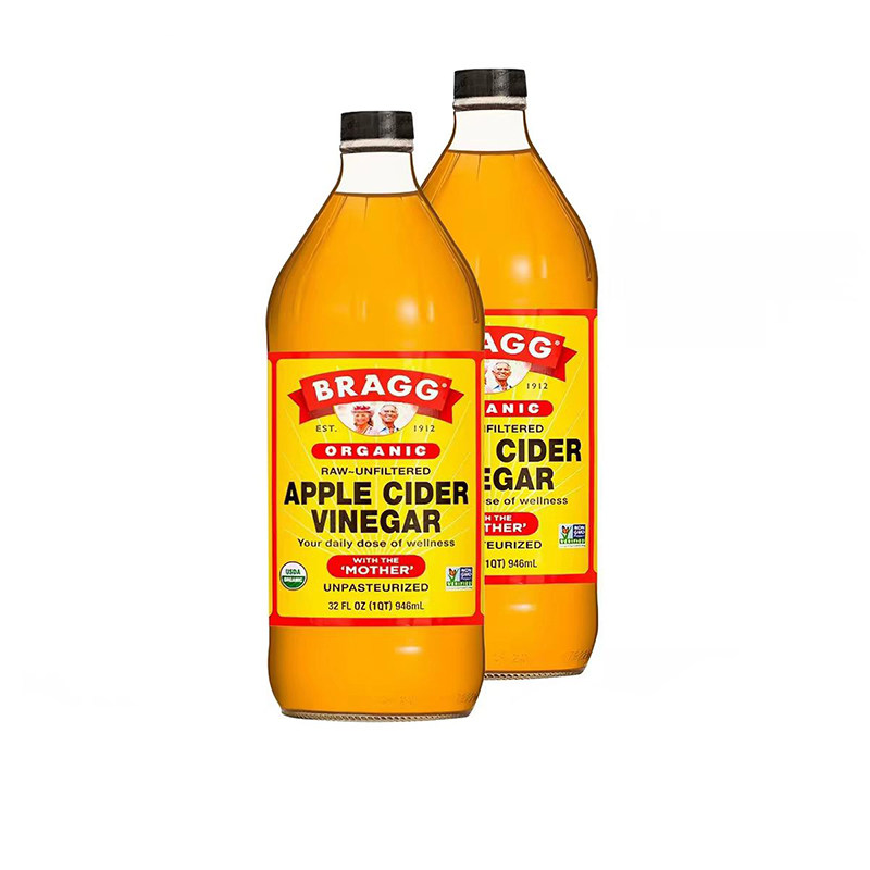 【自营】BRAGG美国进口浓缩苹果醋0卡0糖0脂健康饮料946ml*2瓶 自营美国实拍商品图
