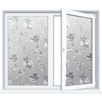 Sliding door Home light transmission not self-adhesive sunscreen frosted glass film office window toilet free of glue decoration