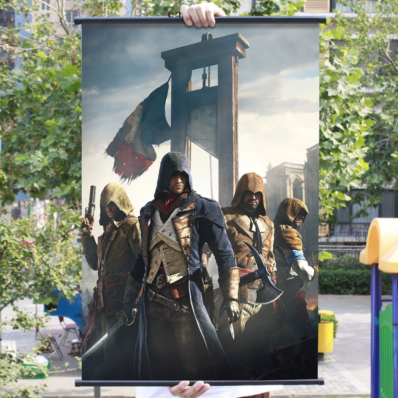 [Flange] Assassin Creed Revolution Revolution xung quanh bộ sưu tập trò chơi Poster trang trí vải - Game Nhân vật liên quan