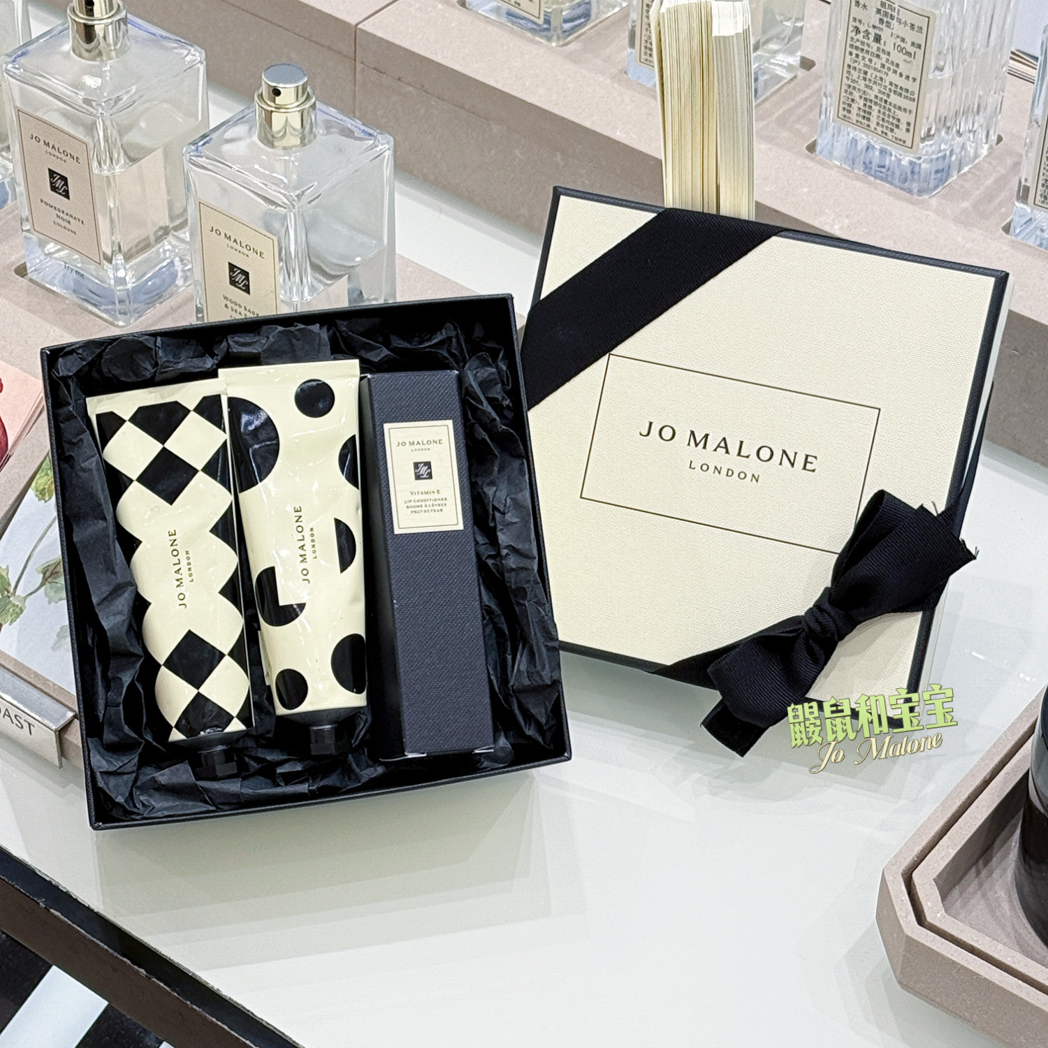 Jo malone hand cream gift set: english pear & sweet pea – treat