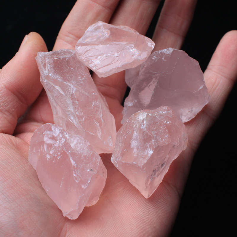Dễ dàng pha lê cạnh tinh thể sỏi tự nhiên bột tinh thể đá trang trí ban đầu nguyên liệu mẫu vật len ​​len đá tinh thể - Trang trí nội thất trang trí nhà rẻ đẹp