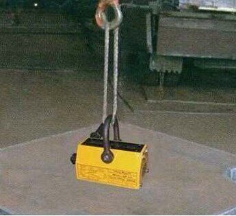 Steel plate lifter automatic lifting permanent magnet suction cup magnetic lifting magnet 12345600 tons Tkg Shanghai Hugong