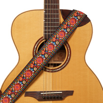  AMUMU AMU Acoustic Guitar Strap Retro Folk Guitar Strap Bass Electric Guitar Strap Musical Instrument Accessories