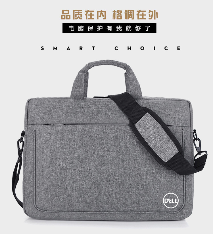 Túi chống sốc máy tính xách tay Dell Túi 14 inch 15,6 inch 17,3 Túi đeo vai Asus Lenovo cho nam và nữ - Phụ kiện máy tính xách tay miếng dán màn hình laptop