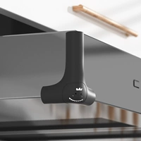 [Удлиненный и разрезаемый] Черный, 2 шт. + пылезащитный чехол от масляных паров*6