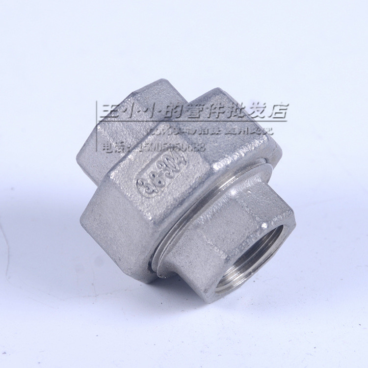 304 stainless steel plumbing fittings inner tooth by any loose knot head screw oil any double inner wire thread live water pipe joint