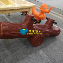 Kindergarten forest tree-shaped seesaw rotational molding childrens indoor home double conjoined seesaw baby seesaw