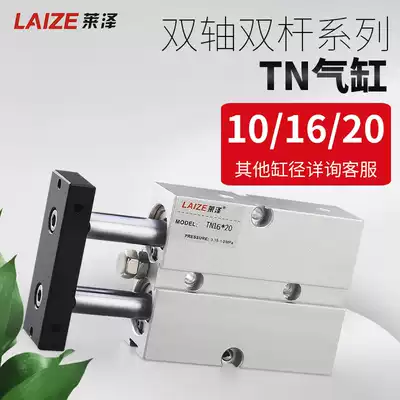 Lezertua biaxial double TN cylinder small pneumatic 16 20*10 30 40 50 60 70 80 90 100