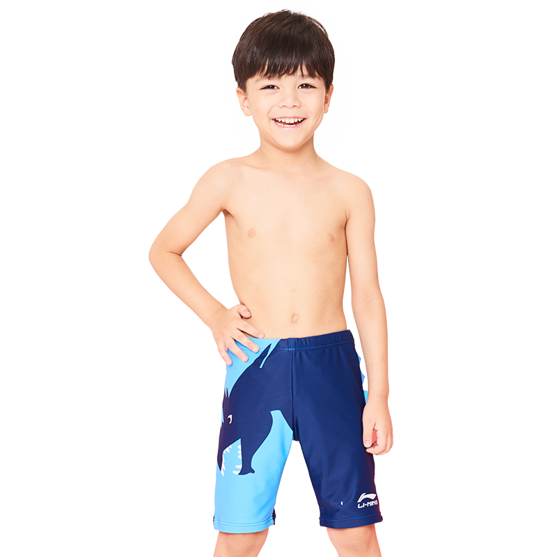 little boy in swimwear