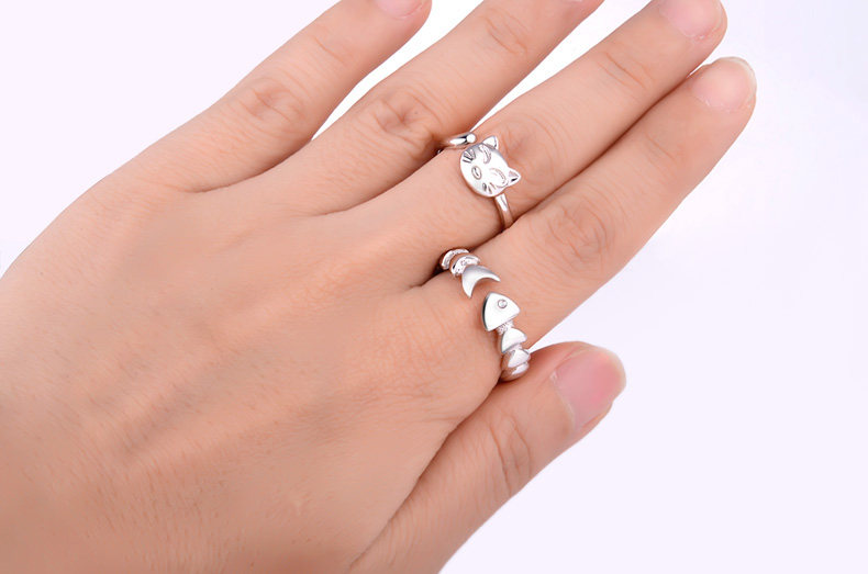 Bague mixte en Argenterie - Ref 3087491 Image 25