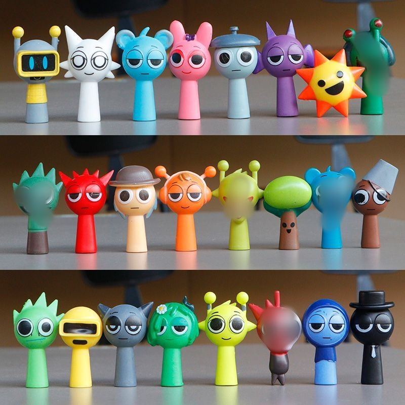 Rhythm Box Music Box Sprunki Game Figure Toy Wenda Simon Children's Toy Ornament Gift Rhythm Box Music Box Sprunki Game Figure Toy Wenda Simon Children's Toy Ornament Gift