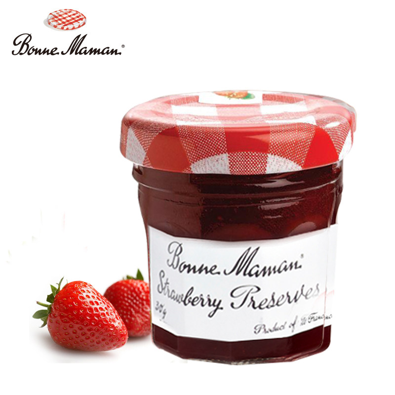 Belle mother strawberry jam 30g * 15 breakfast bread yogurt water JAM Creative wedding companion Andrew