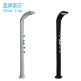 Мона Лиза домашний роскошный открытый бассейн душевая колонна постоянная температура большой душ из алюминиевого сплава душевой набор