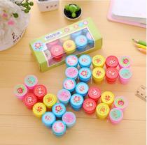 Kindergarten teacher comment cartoon toy color seal 10 sets of children encourage small seal primary school children small safflower reward sticker praise sticker teacher with baby sticker