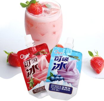 Smokable ice cream cold drinks satisfy low-calorie frozen addicts
