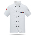 ngắn tay nam mùa hè váy Chef và phụ nữ sau khi thống nhất workclothes nhà hàng bánh quần áo bếp khách sạn đầu bếp của 