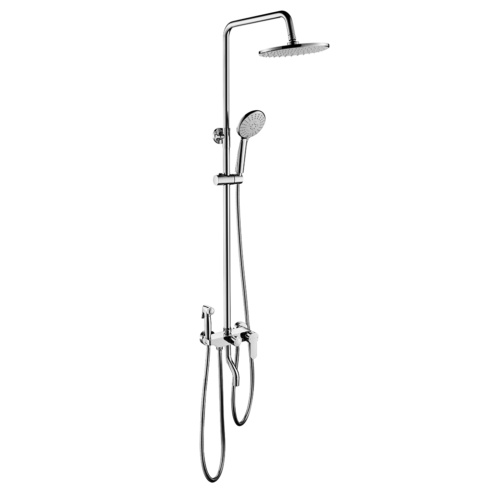 The Hengjie HMF139-333 with a large shower head