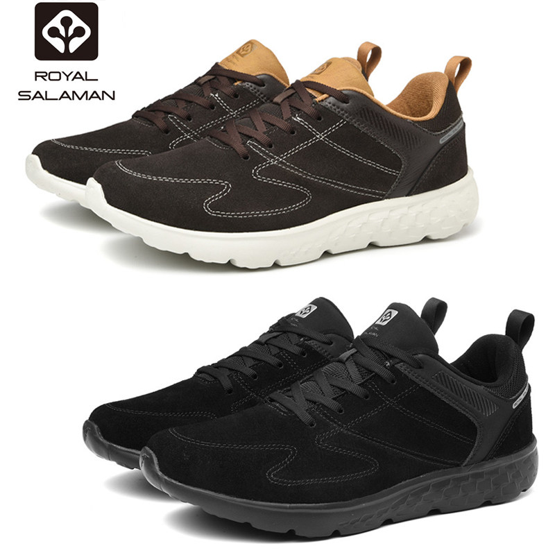 The Sarah M counter is selling all-cowhide spring and autumn light men's casual sports walking shoes.
