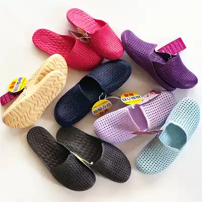 Not out of home Taiwan orders tasteless soft light simple mute Baotou home slippers