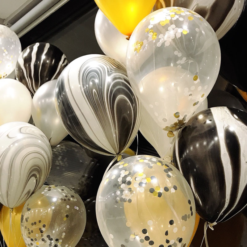 Net Red Balloon Birthday Decoration Adult Children S Party Ins Gold