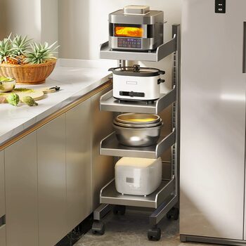 Kitchen trolley rack