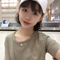 Ear clip without ear hole female European and American fashion personality super large circle ring earrings Korean nightclub exaggerated earrings