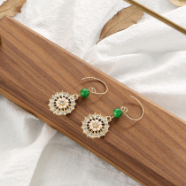 New earrings 2019 tide girl temperament senior sense niche French pearl earrings Korean retro ear clip without ear hole