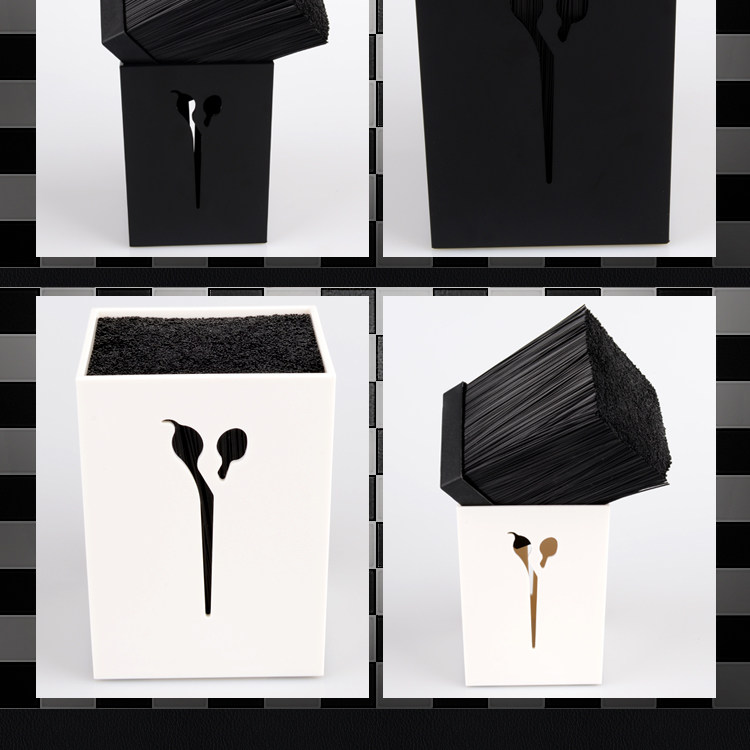 Аксессуары для волос 理发剪刀插座理发师剪刀盒子插座美发沙龙剪刀梳子插座剪刀架子防滑剪刀座 Moneycom