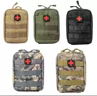 Multifunctional tactical medical kit tactical vest MOLLE accessory glove bag outdoor sports storage bag