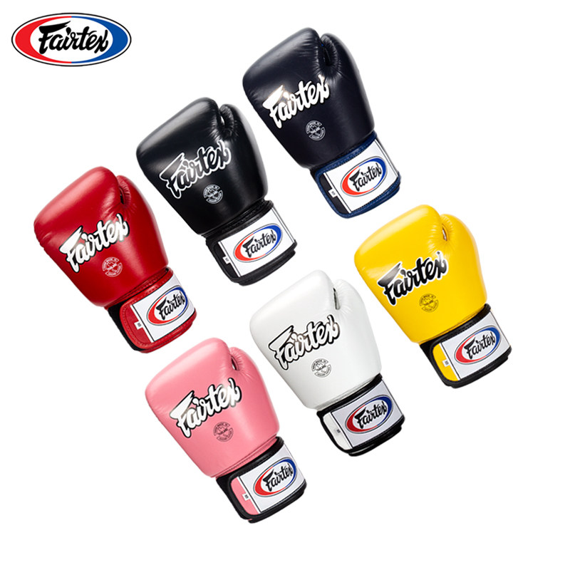 fairtex boxing gloves imported bgv1 tefitex Thai boxing boxer leather genuine leather loose for men and women professional
