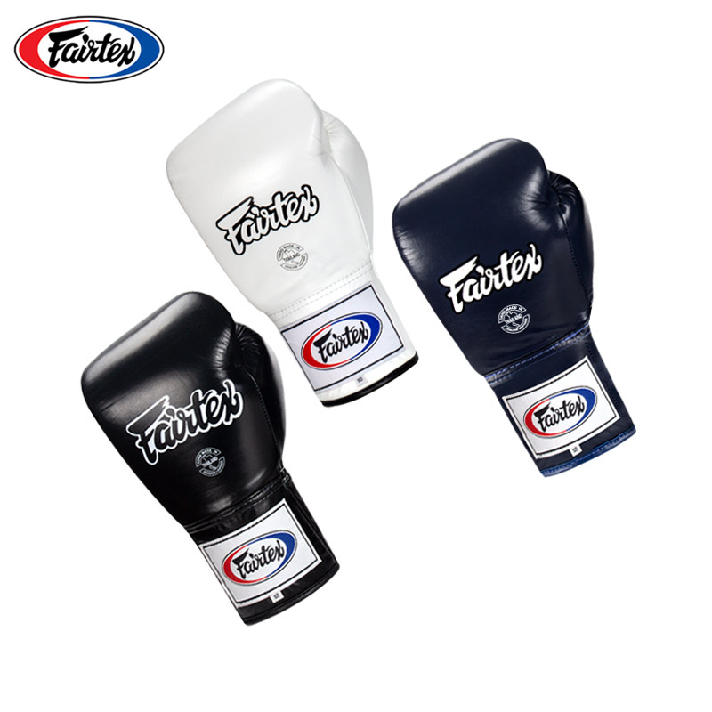 Thailand imported fairtex BGL6 boxing Muay Thai tied rope lace boxing gloves gloves 