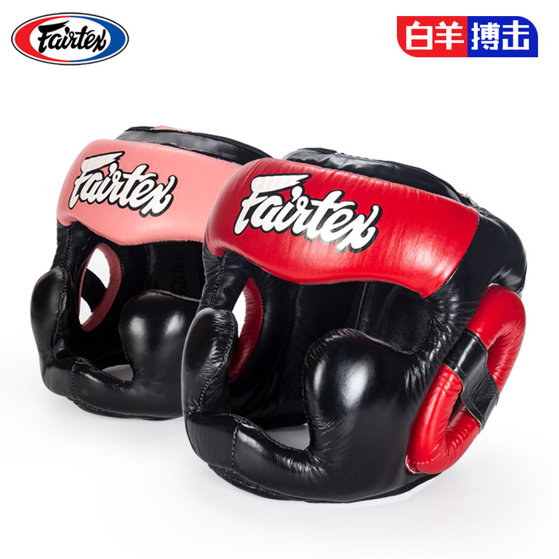 Original Thai Fairtex Muay Thai Supplies HG13 Diagonal Visual Boxing Helmet Head Guard