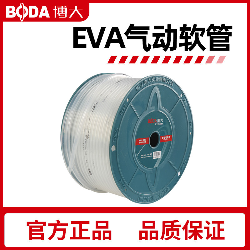 Bo air tube spring tube 8 10 12mm air compressor trachea transparent high pressure tube pneumatic hose