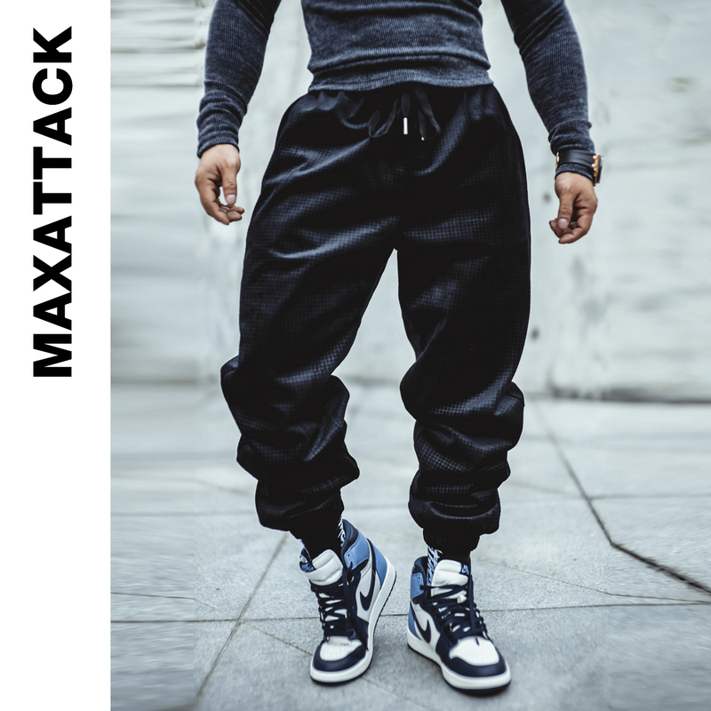 Maxattack Loose-Fitting Jogger Pants Trendy Brand Fitness Sweatpants Straight-Leg Casual Long Pants Training Running Trendy Brand