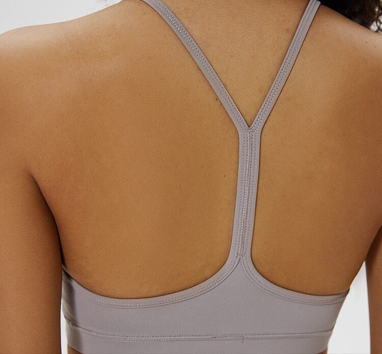 The United States Single New Beauty Yoga Vest Gathering Anti-Seismic Running Strike Minimal Vest Bra