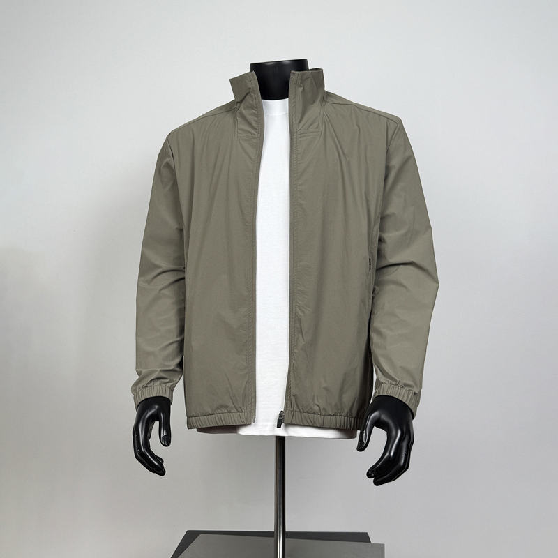 Outdoor Functional Softshell Jacket American-Style Stand Collar Waterproof Sun Protection Jacket Men's Loose Workwear Sports Jacket