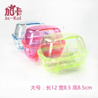 Большой прозрачный цвет ванной комнаты случайный