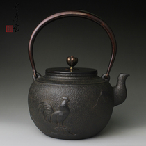  Yunshoutang cast iron pot Japanese iron pot Original imported handmade uncoated pig iron ironware Boiled water sand iron teapot