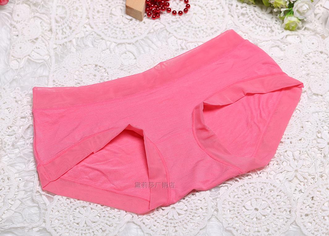 Nhà máy trực tiếp xác thực lớp 郦 郦 3003 thấp eo cô gái đồ lót phương thức lưới bên màu rắn 5 shop bikini cao cap