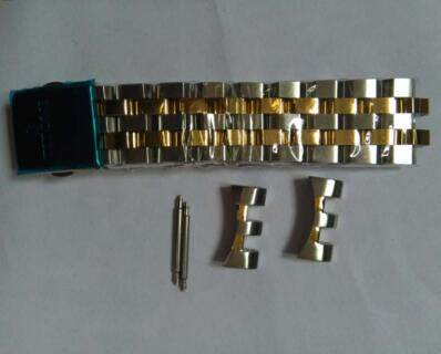 Watch Accessories Swiss Plum Blossom 83909 Series Watches Shell Accessories Interm Gold Silver Watches With Watch Chain Width 20mm