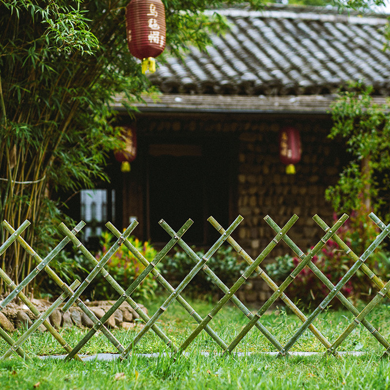 Bamboo Fence Fence Fence Outdoor Patio Garden Wall Outdoor Guard Rail Balcony Yard Fence Bamboo bamboo Lanet-Taobao