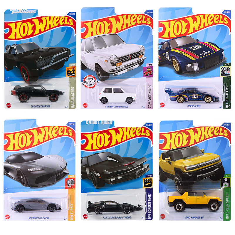 Hot Wheels Hot Little Sports Car Model Toy Alloy Car Koenigsegg Sedan Honda Nissan Mercedes 22g