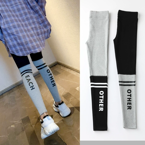 Хлопковые леггинсы, демисезонные штаны, термобелье, 2020 года, по фигуре, увеличенная толщина