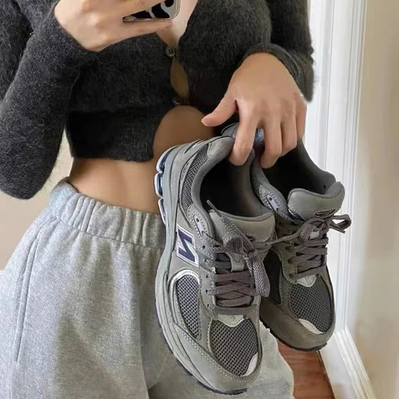 Authentic New Balance 2002Ra Series Sports Running Shoes N-Line Men's Shoes Women's Shoes Breathable Casual Lightweight Dad Shoes
