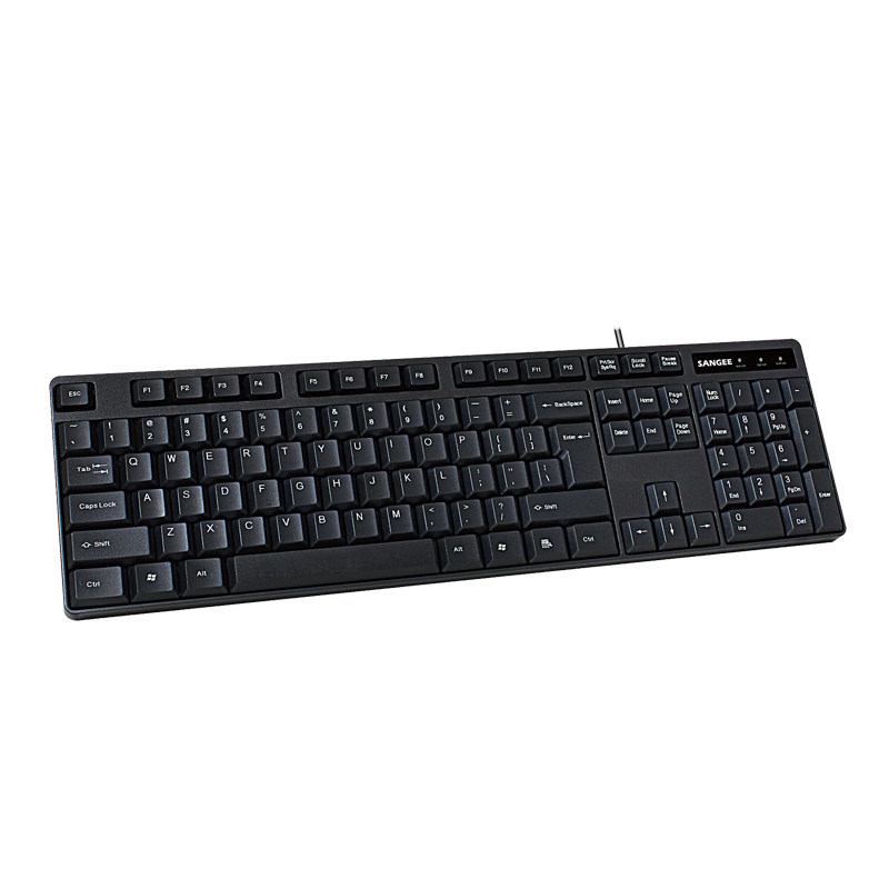 Sanju G2 Wired Keyboard and Mouse Set Office Business Silent Keyboard USB Desktop Computer K2 Keyboard M1 Mouse