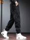 2025 New Men's Pants Casual Pants Men's Workwear Jeans Jogger Pants Popular Fleece-Lined for Autumn and Winter