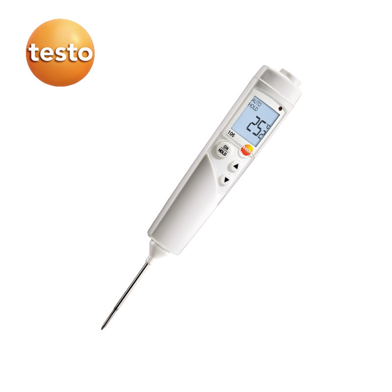 German testo food center thermometer waterproof TESTO106 pen thermometer pocket high precision