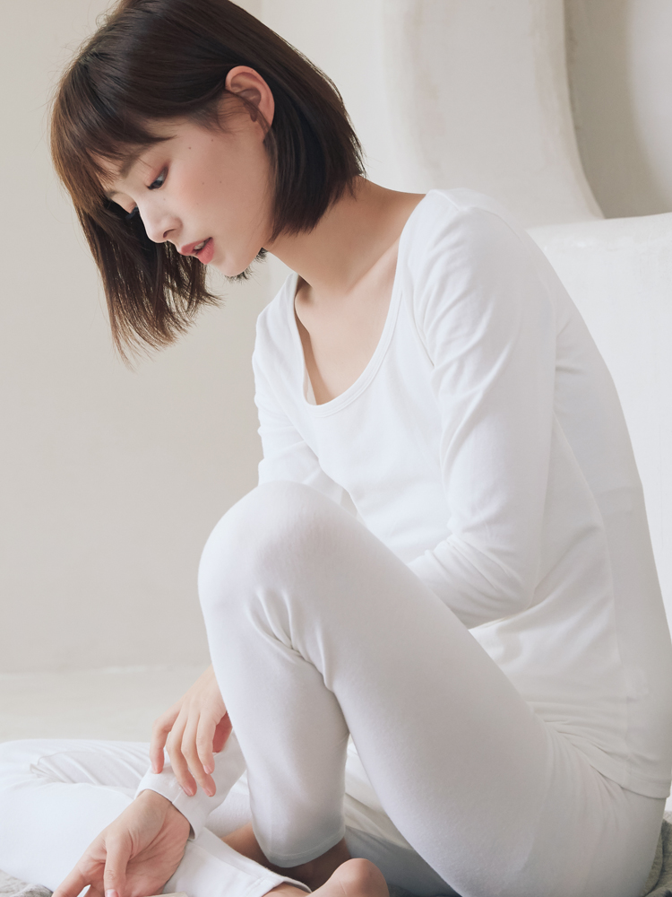 quần mùa thu womens quần áo cotton bên trong mỏng mặc đáy bông áo len quần dây lót cơ thể sửa chữa ấm.