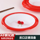 A8 melamine disc commercial anti-mouth Zhengde plate restaurant stir-fry cold dish plate soup plate noodle plate red and white round deep plate